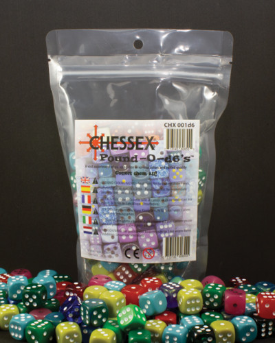 Chessex Pound-O-d6